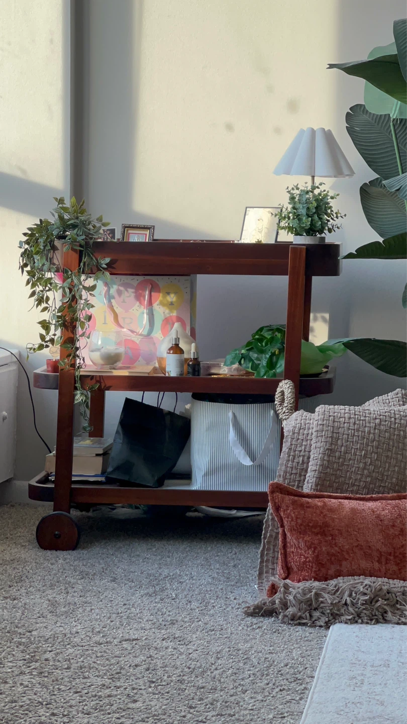 Wooden Bar Cart - photo 2