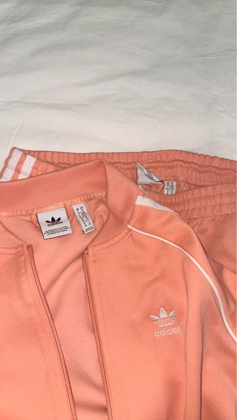 Adidas Tracksuit Set - Peach