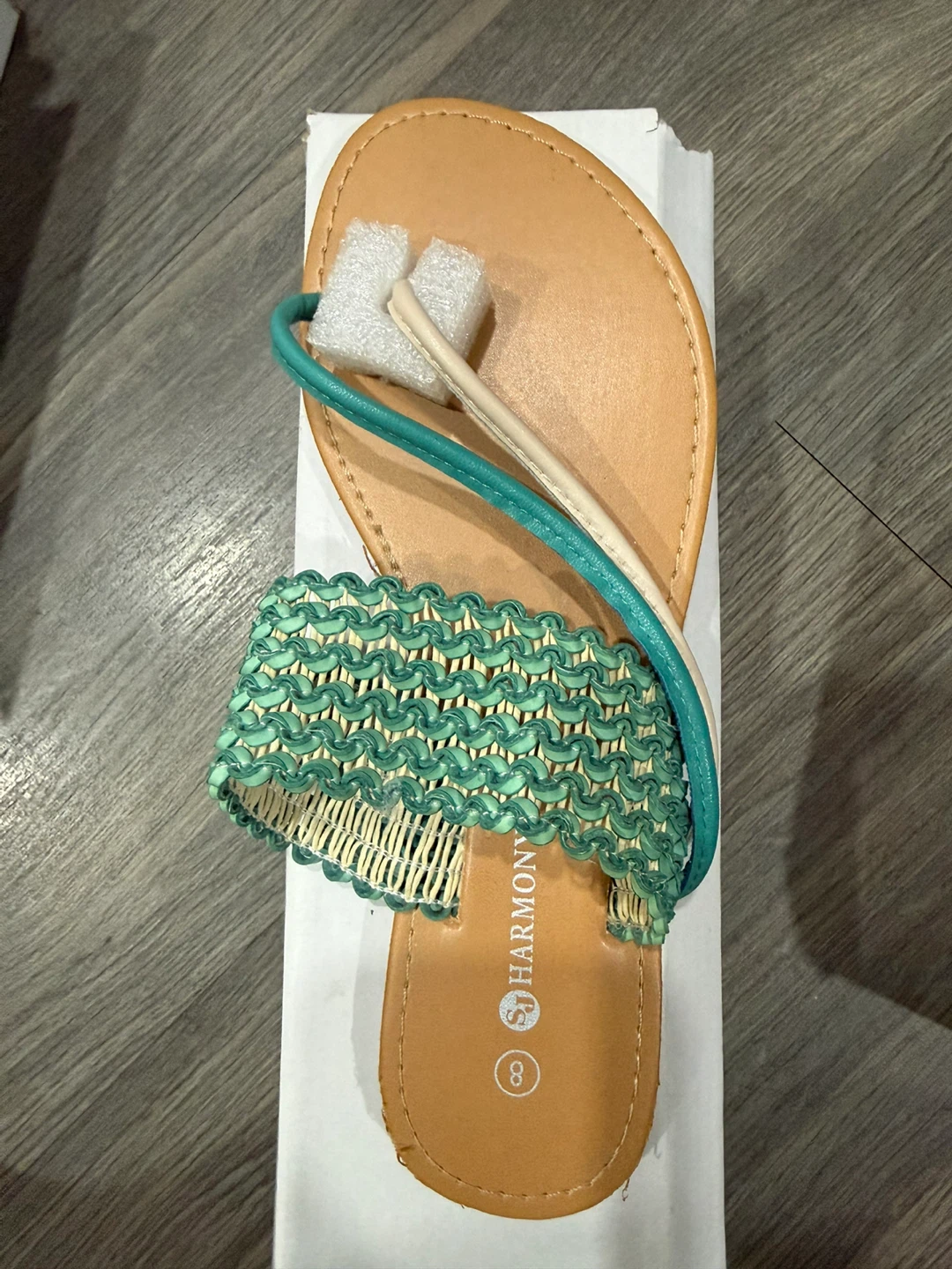 SJ Harmony Women's Flip Flops Size 8