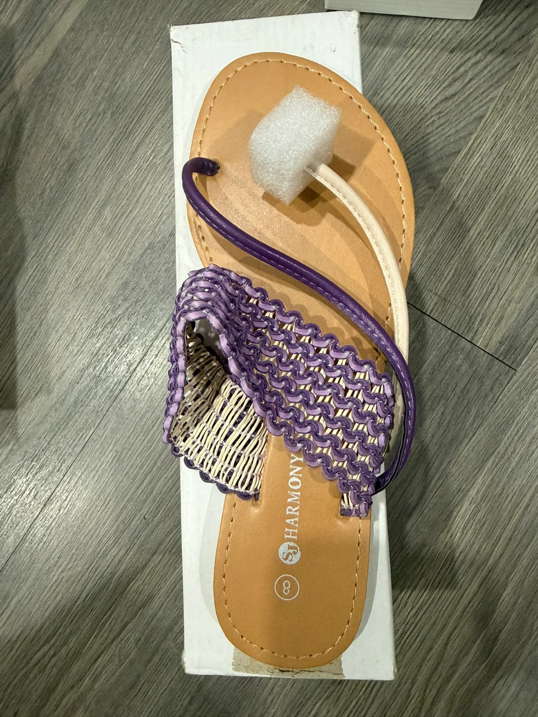 Harmony Women's Thong Sandals - Size 8