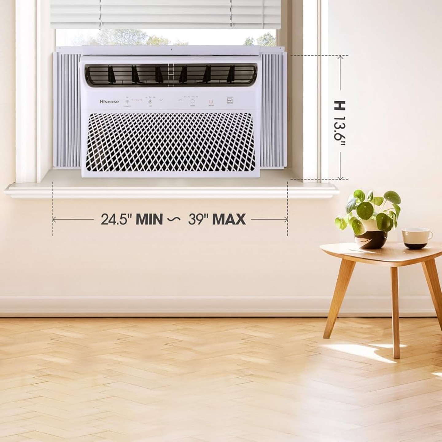 Hisense Window Air Conditioner - 44.5 lb - photo 2