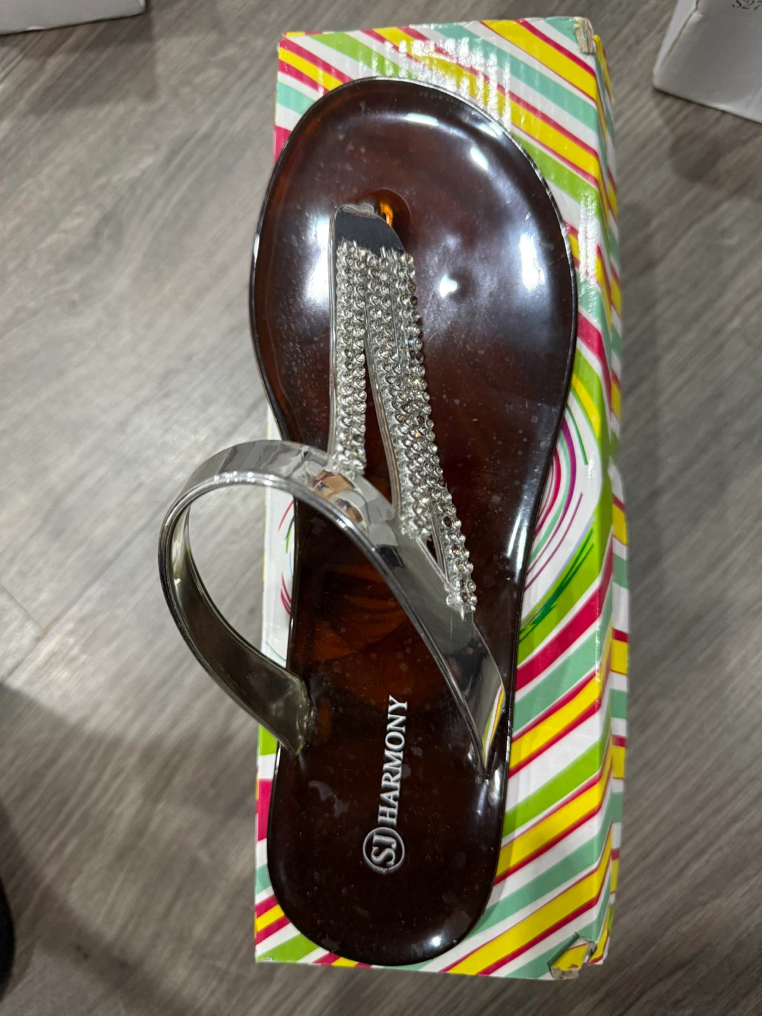 Women’s SJ Harmony Rhinestone Flip Flops