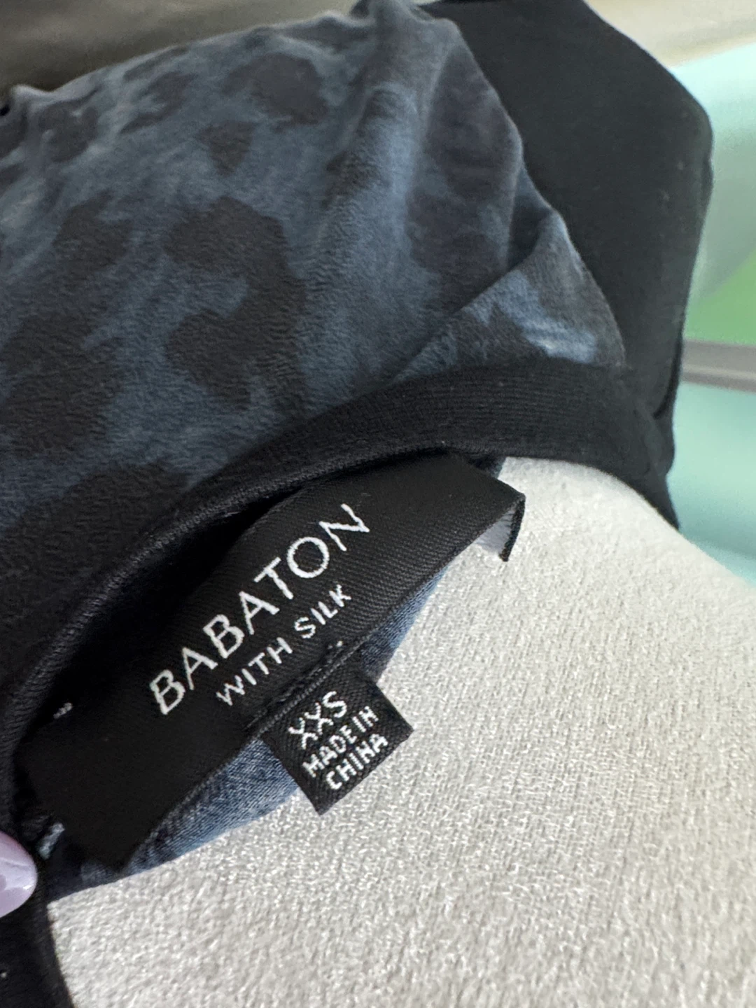 Babaton "With Silk" Leopard Print Sweatshirt XXS - photo 3