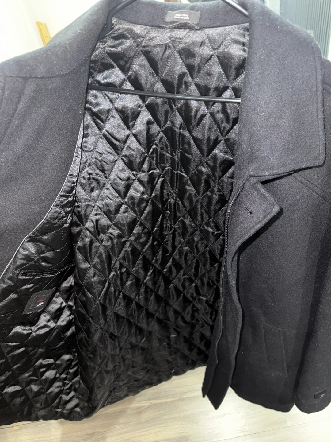 JF Ferrer Black Wool Blend Coat - photo 3