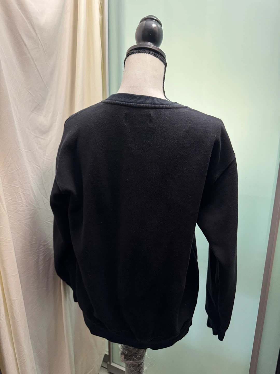 Tna Black Crewneck Sweatshirt Size S - photo 2