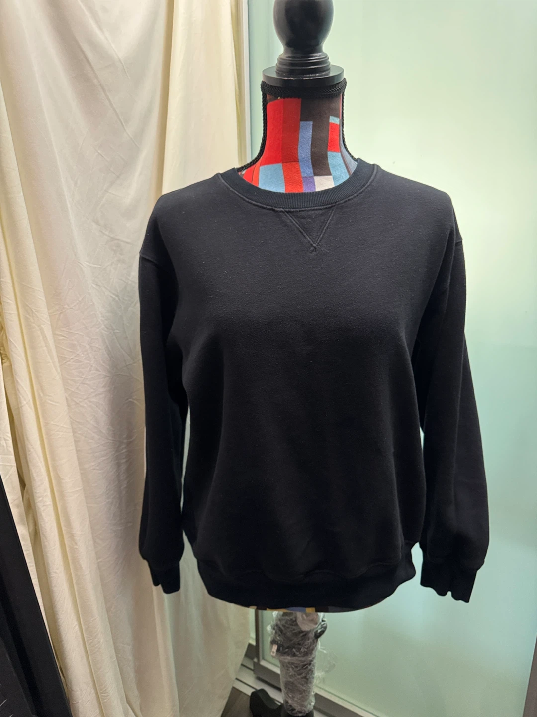 Tna Black Crewneck Sweatshirt Size S