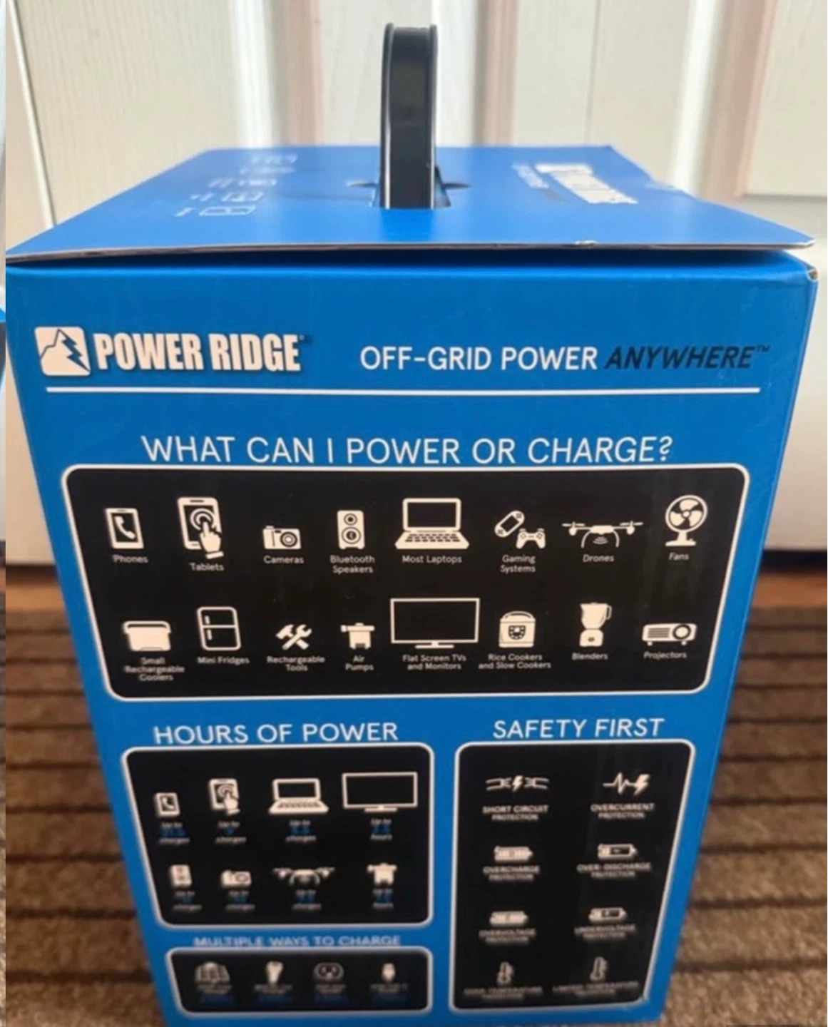 Uline Portable Power Station with 2 AC, 2 USB-A, 2 USB-C & 2 DC - photo 5