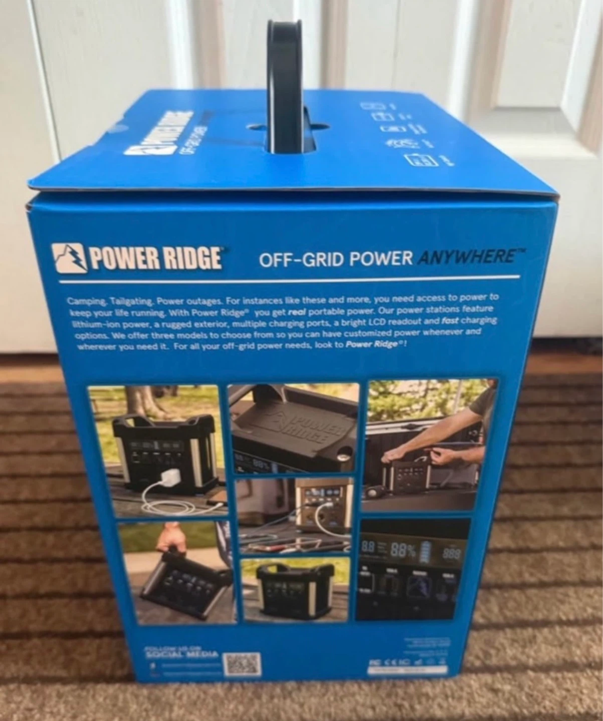 Uline Portable Power Station with 2 AC, 2 USB-A, 2 USB-C & 2 DC - photo 3