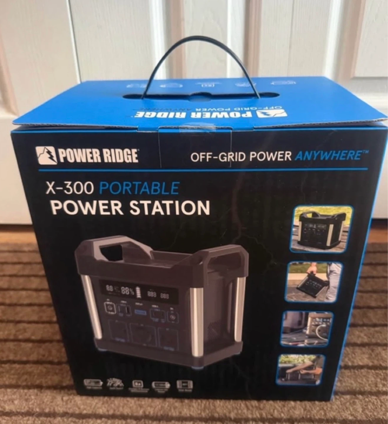 Uline Portable Power Station with 2 AC, 2 USB-A, 2 USB-C & 2 DC - photo 2