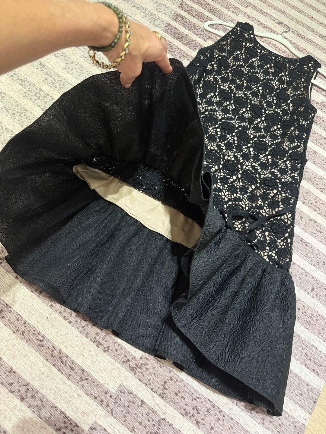 Red Valentino Black Lace Dress - photo 3