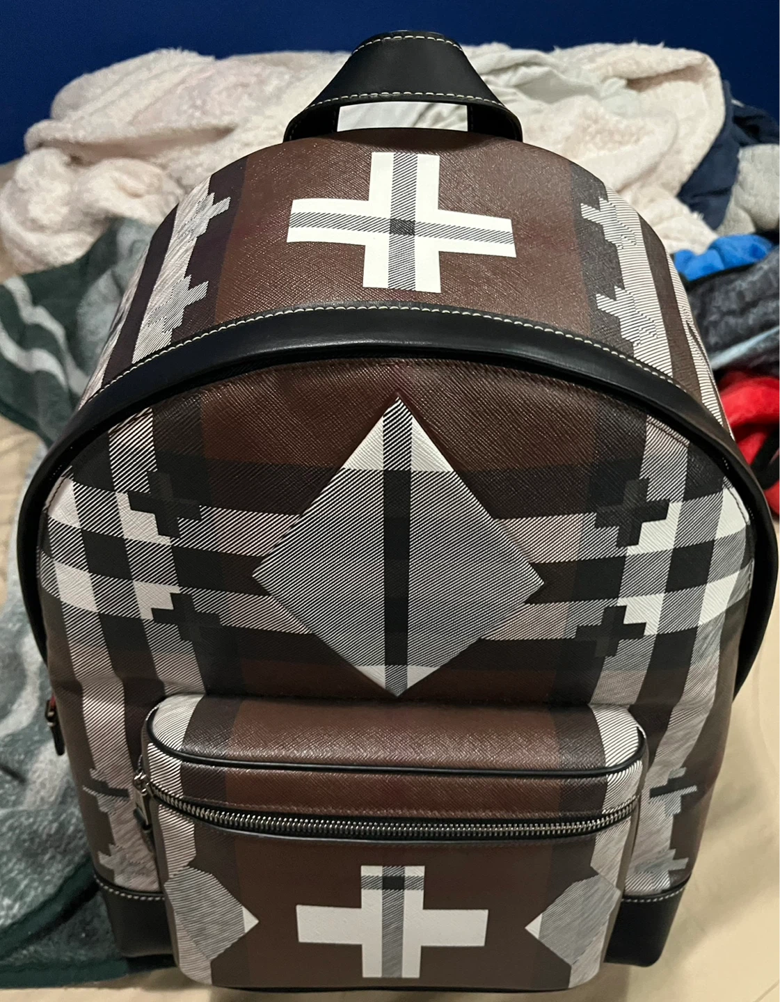 Burberry Plaid Backpack