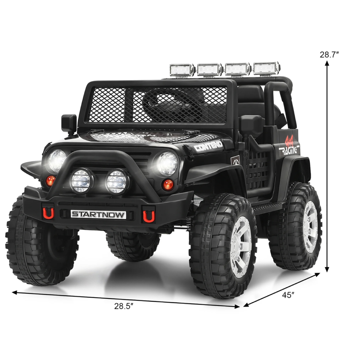 Black Ride-On Jeep for Kids - photo 3