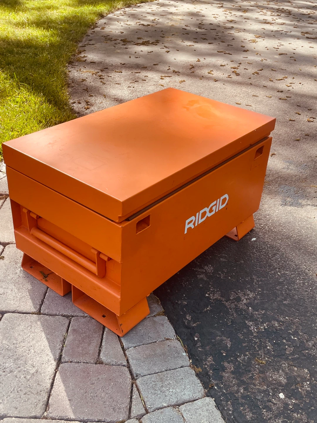 RIDGID Orange Tool Chest Storage Box