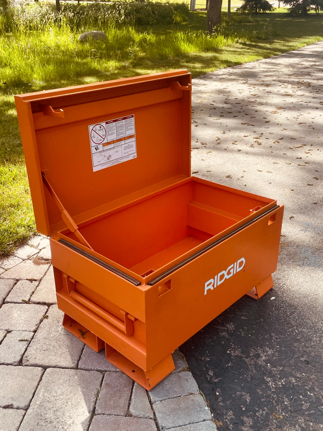 RIDGID Orange Tool Chest Storage Box - photo 2