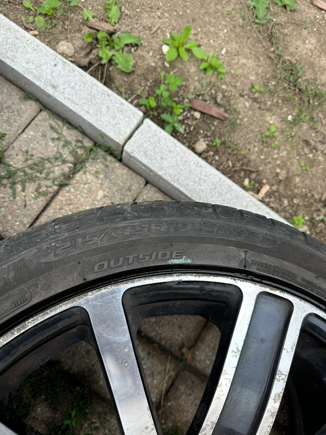 Set of 4 Car Wheels and Tires - photo 2