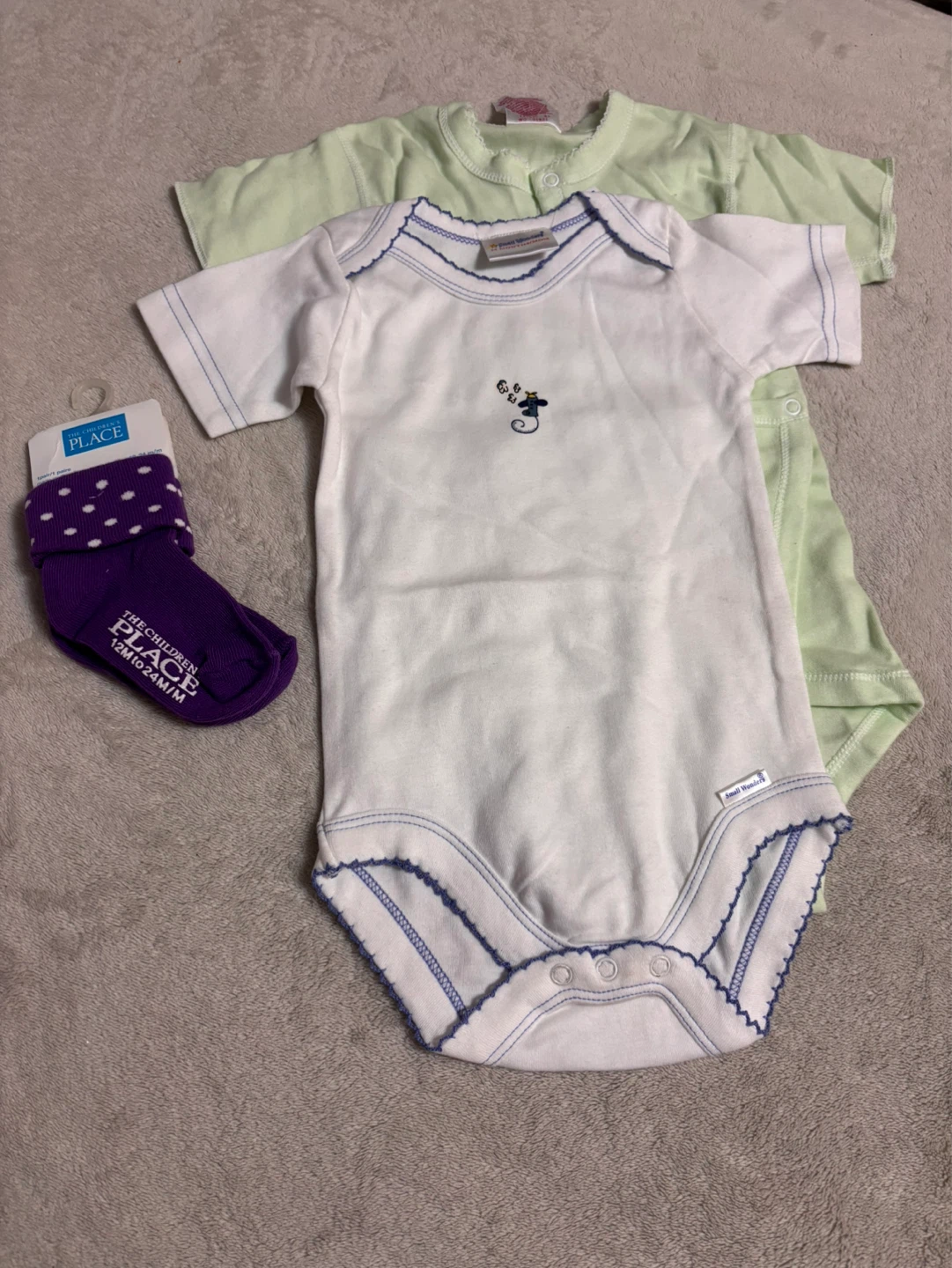 24 Month Onesies with Socks Bundle