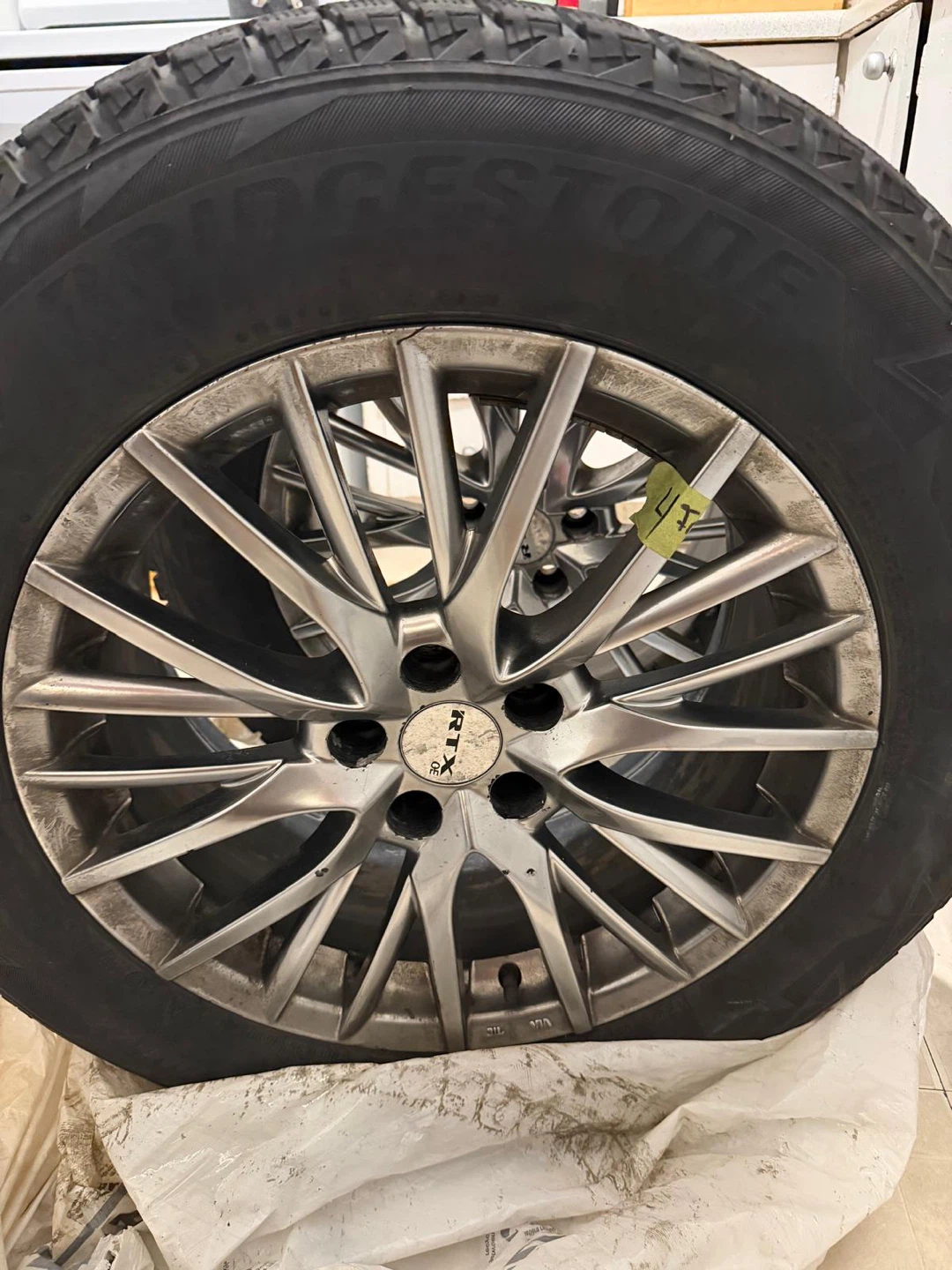 Bridgestone Winter Tires and Rims - photo 2