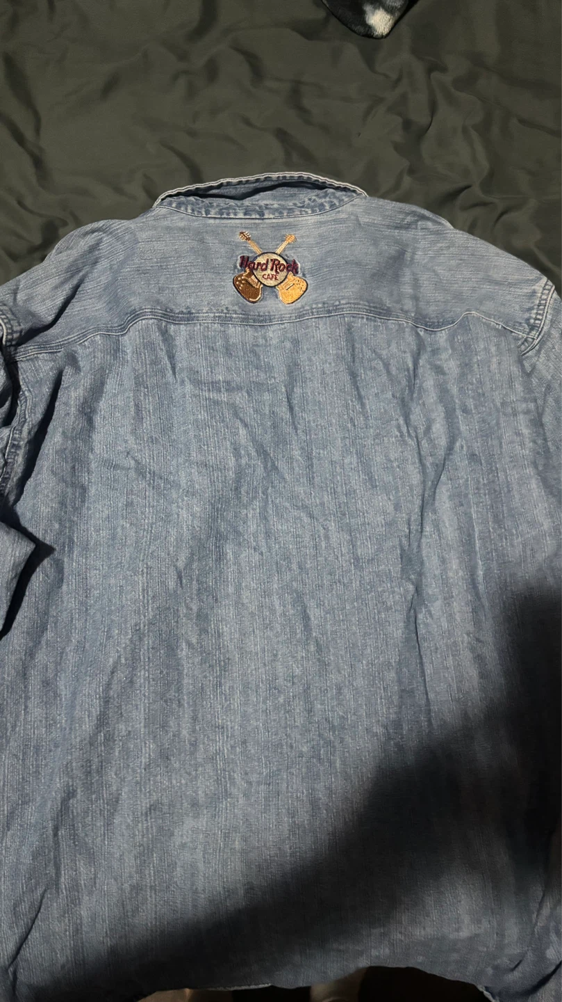 Hard Rock Cafe Memphis Denim Shirt - photo 4