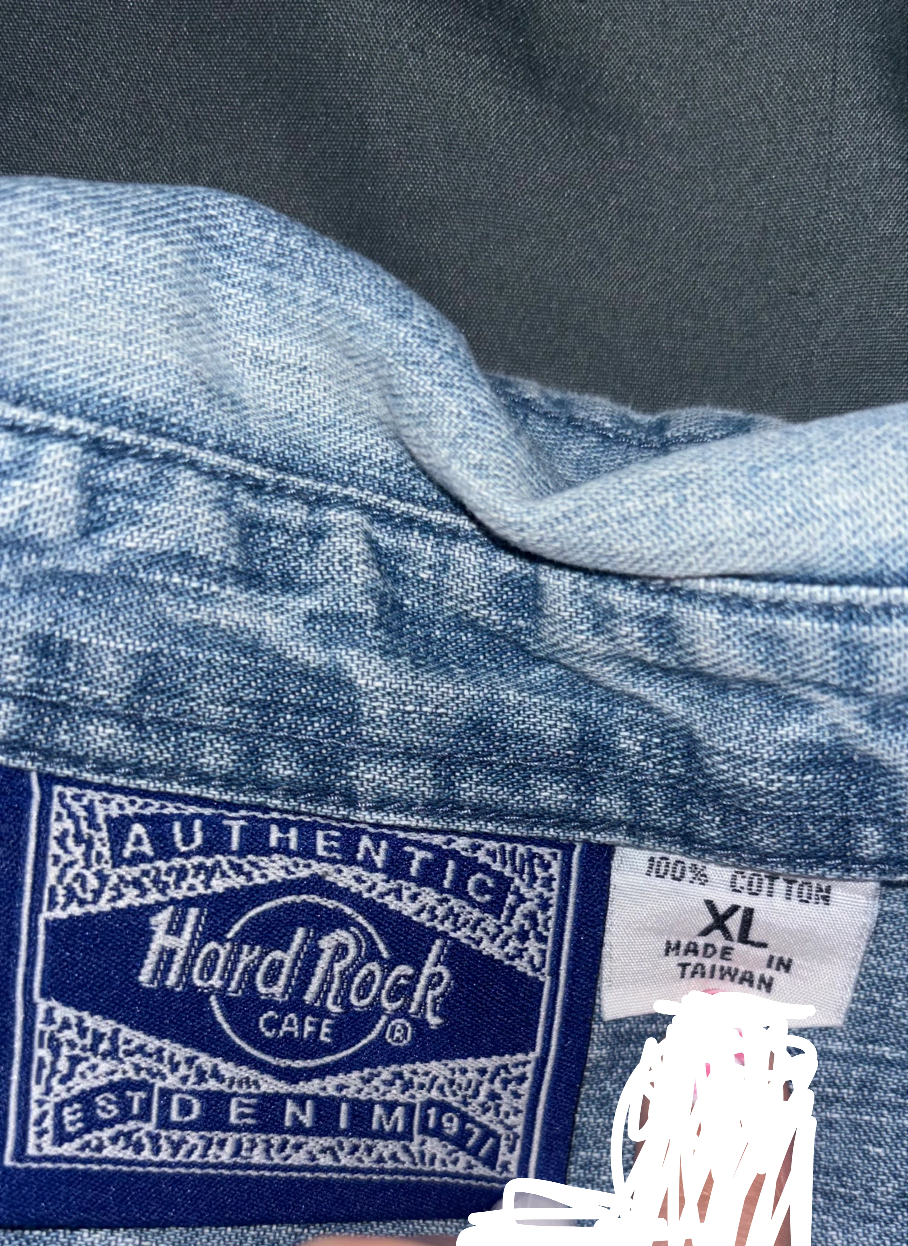 Hard Rock Cafe Memphis Denim Shirt - photo 3