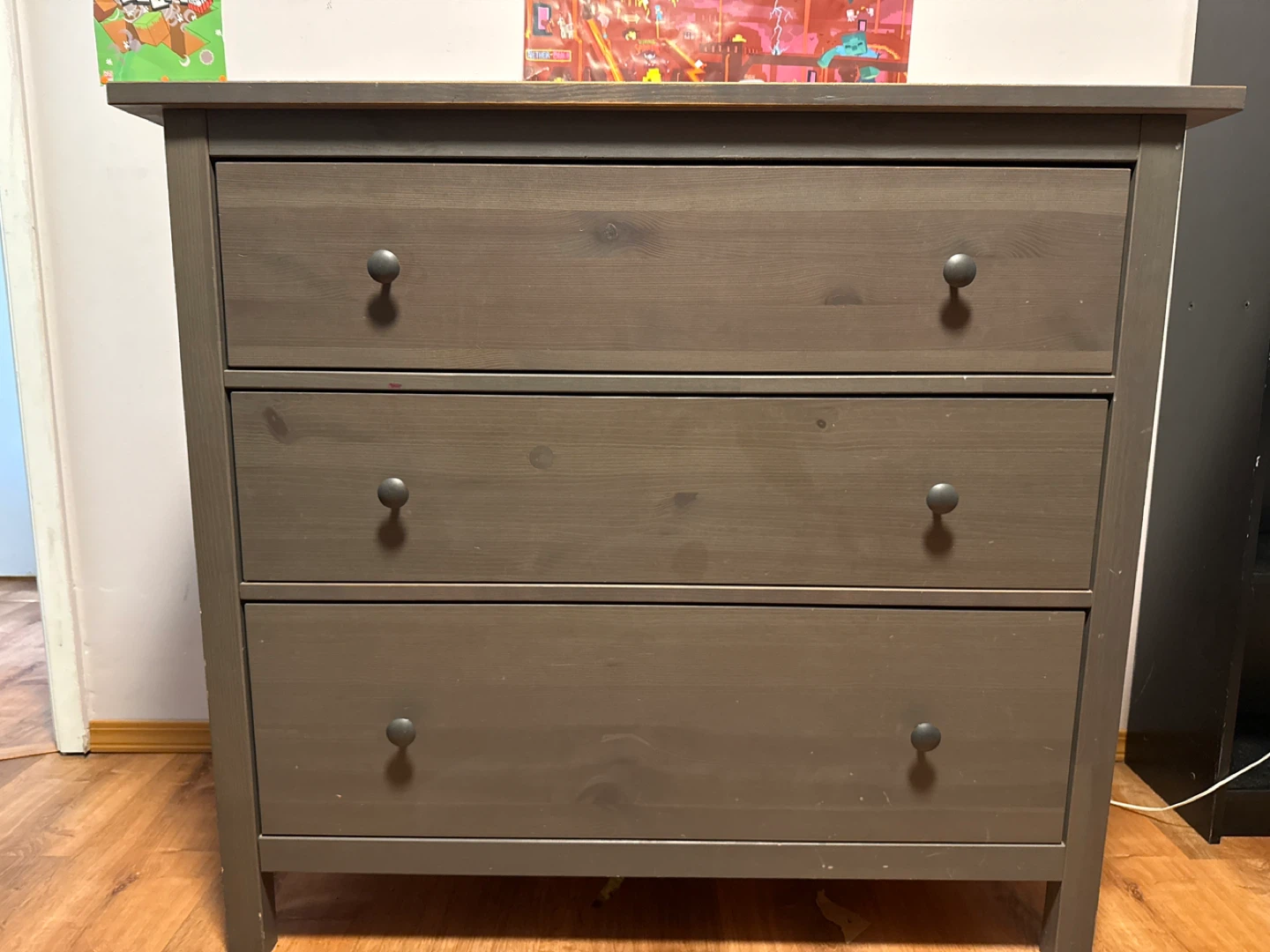 Three-Drawer Dresser