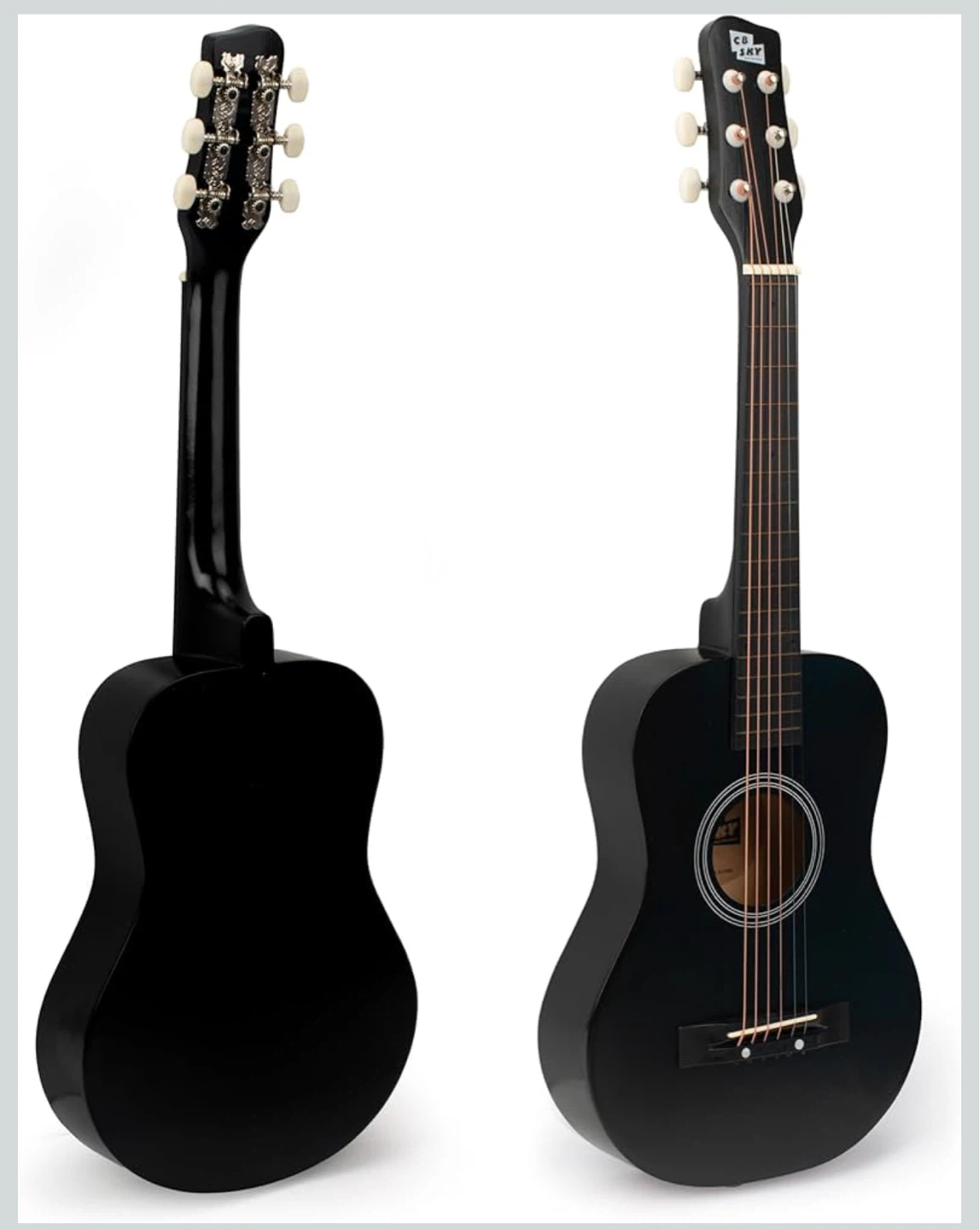30-inch Junior (Black)/Student Acoustic Guitar/Kids
