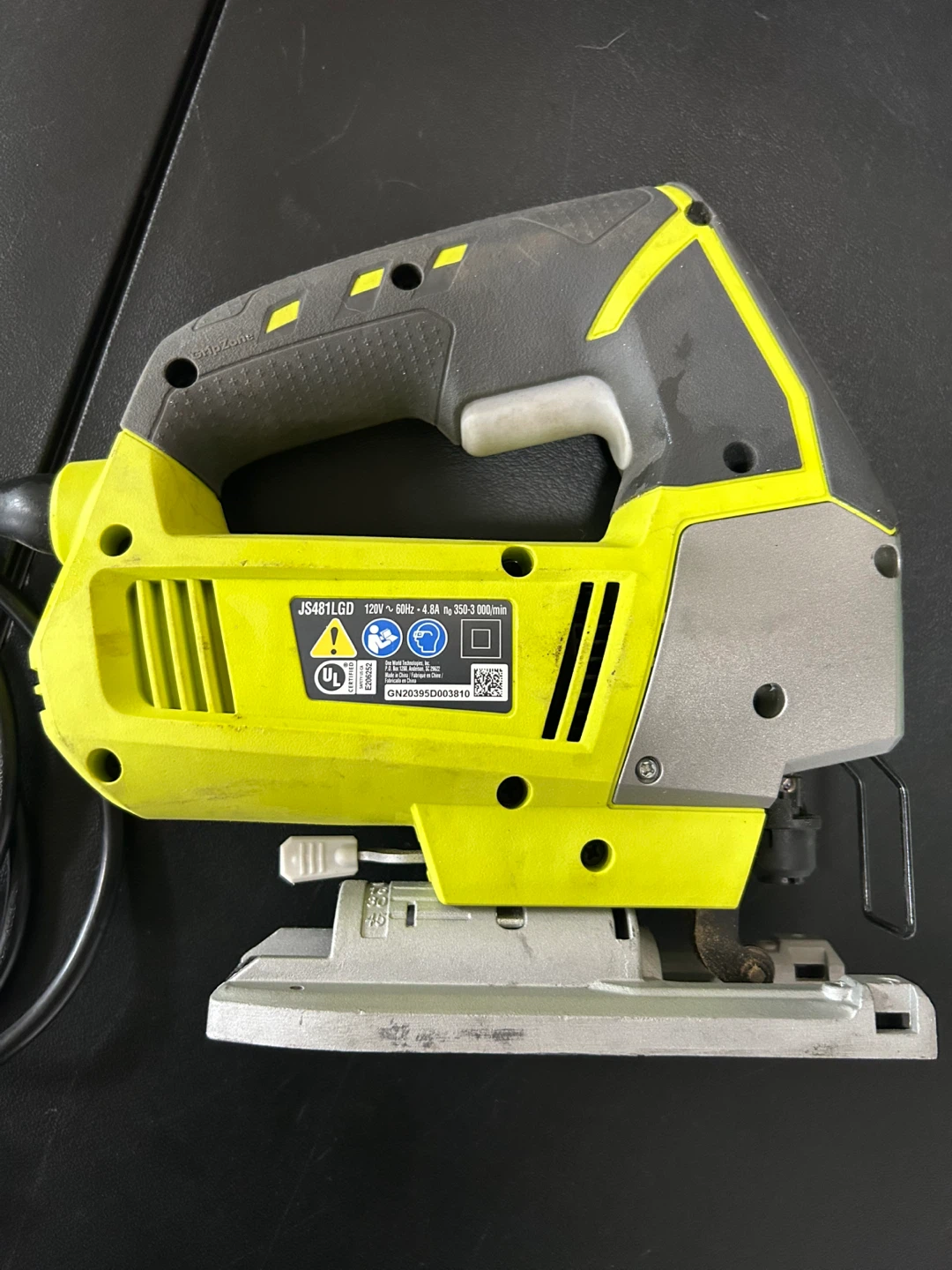 Ryobi 4.8-Amp Variable Speed Orbital Jig Saw - photo 5