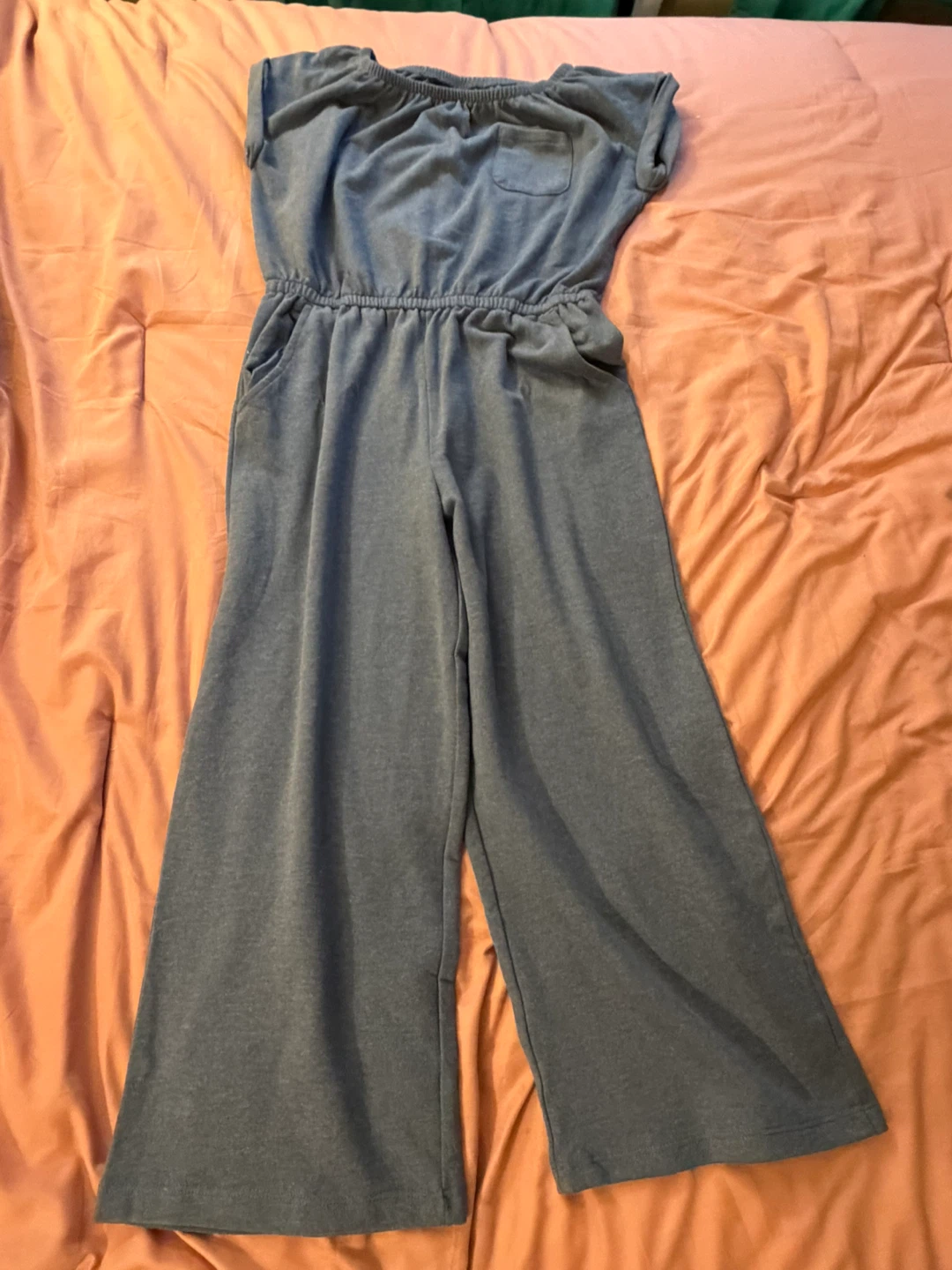 OshKosh B'gosh Girls Gray Jumpsuit Size 14/14A