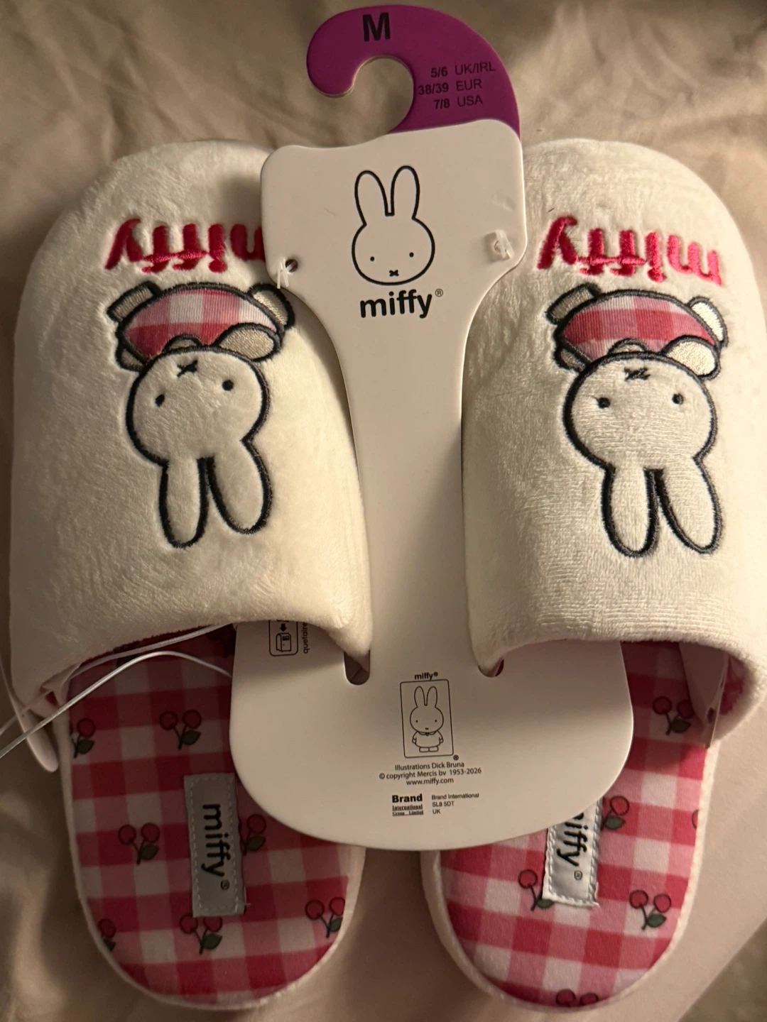 Miffy Slippers Size 7/8 USA - photo 2