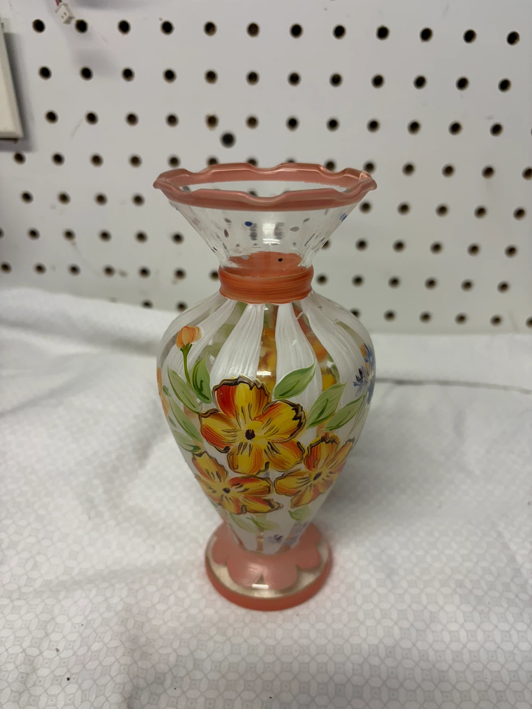 Vintage Floral Small Vase