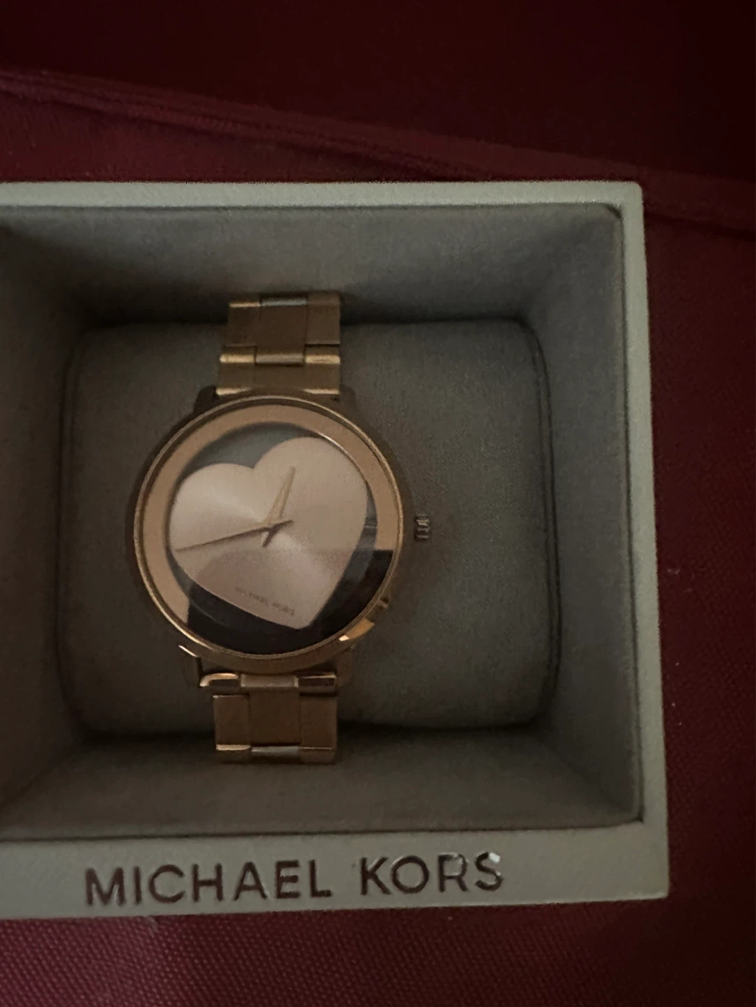 Michael Kors Rose Gold Heart Watch - photo 2