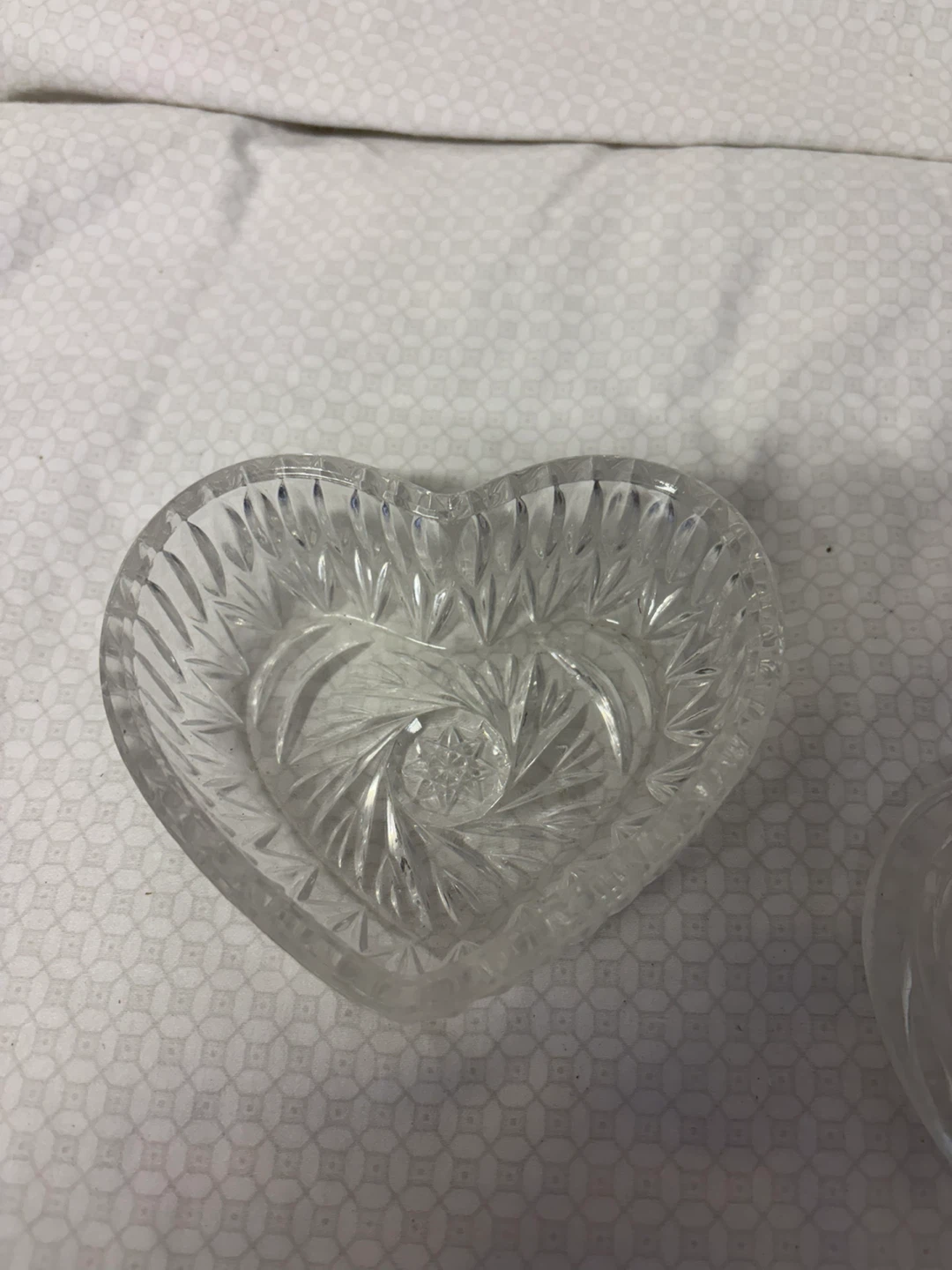 Glass Heart Trinket Box - photo 2