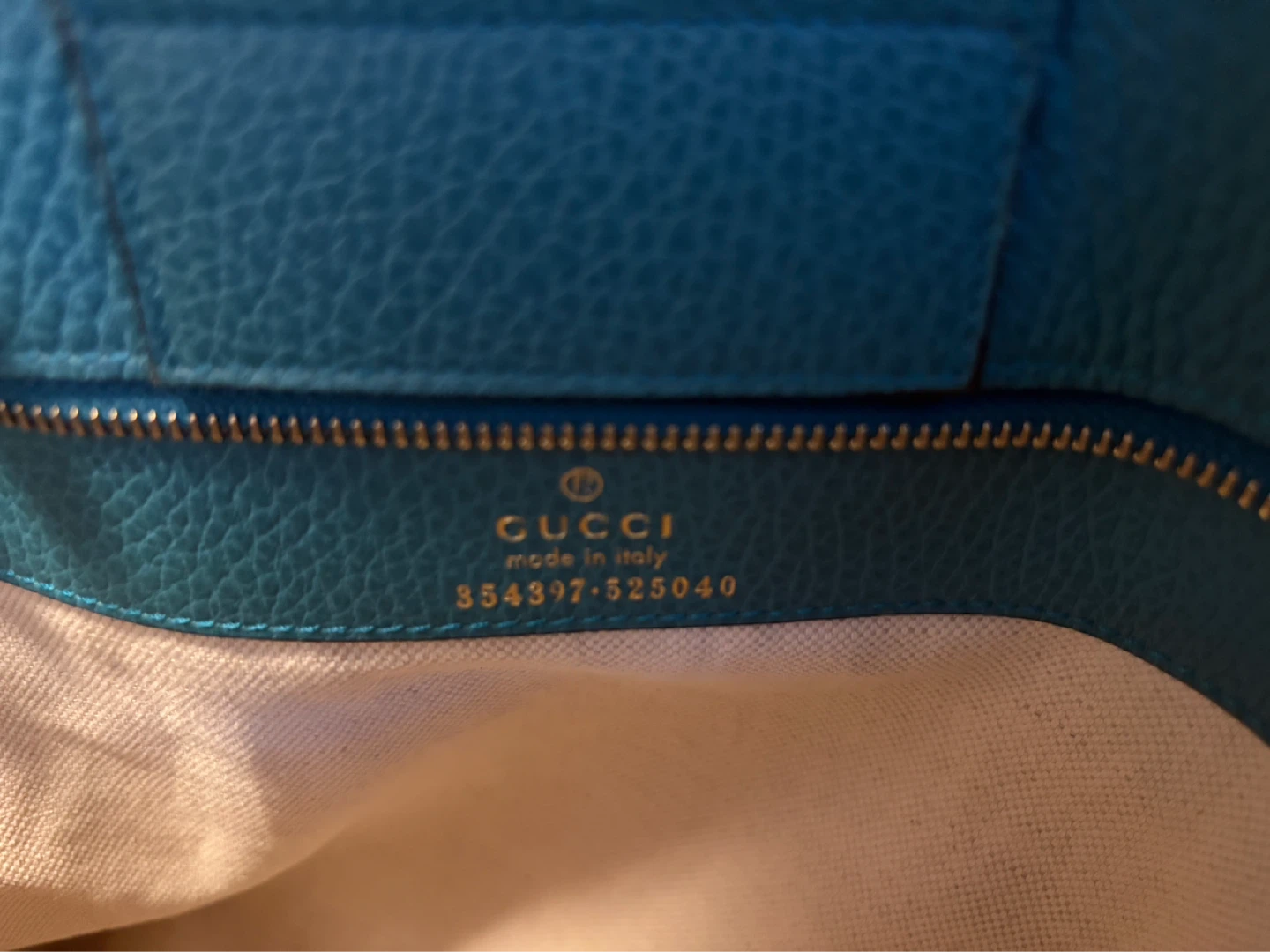 Gucci Tote Bag - Navy Blue - photo 4