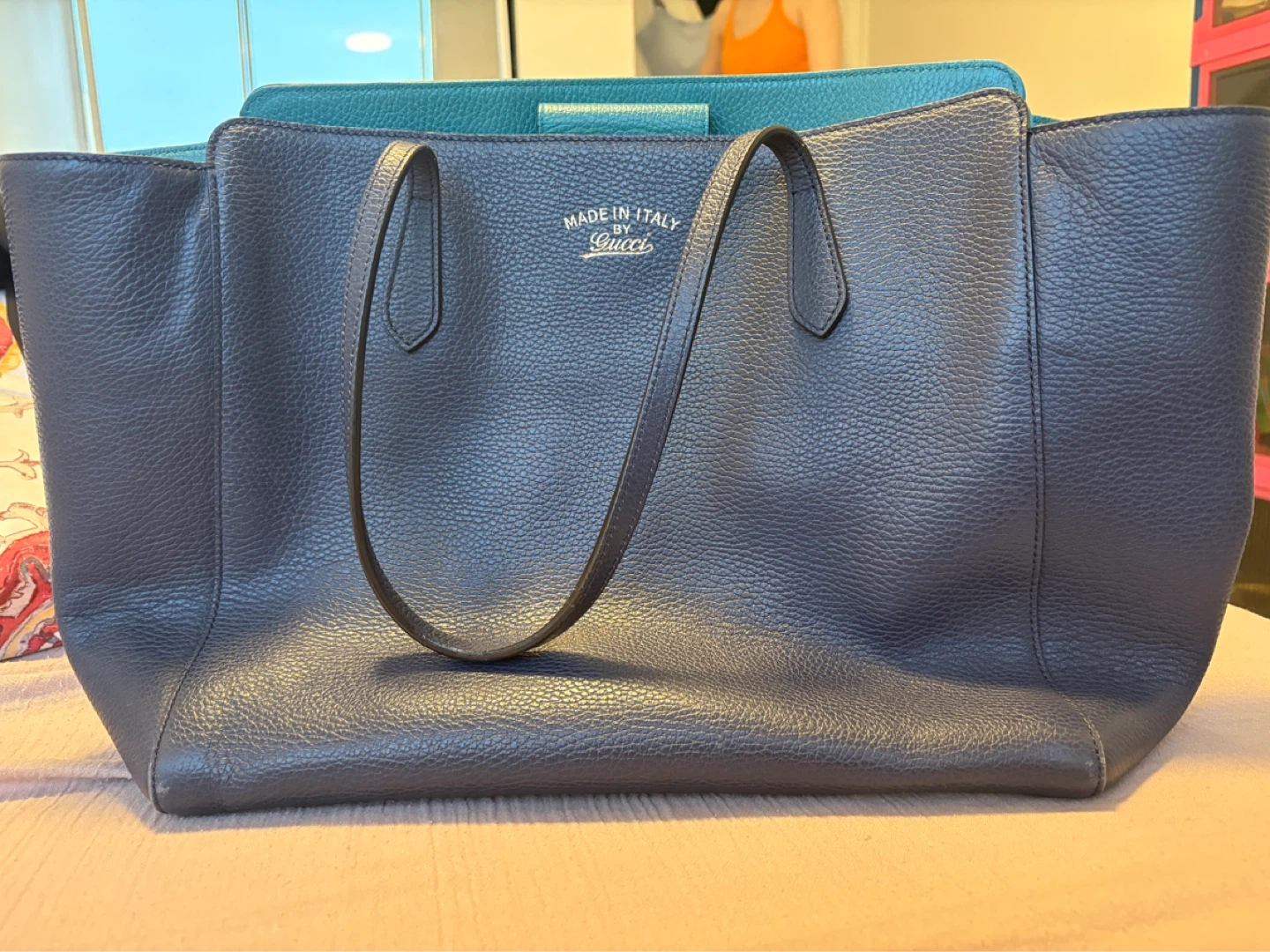 Gucci Tote Bag - Navy Blue
