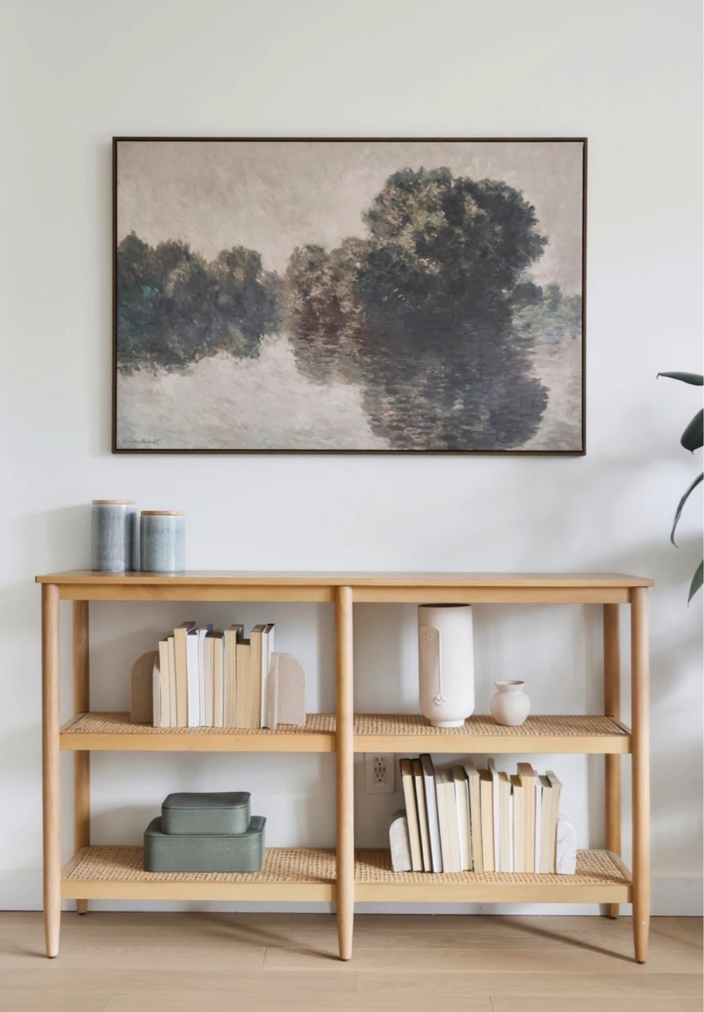 Framed Canvas Wall Art BLODFLÄDER - photo 2