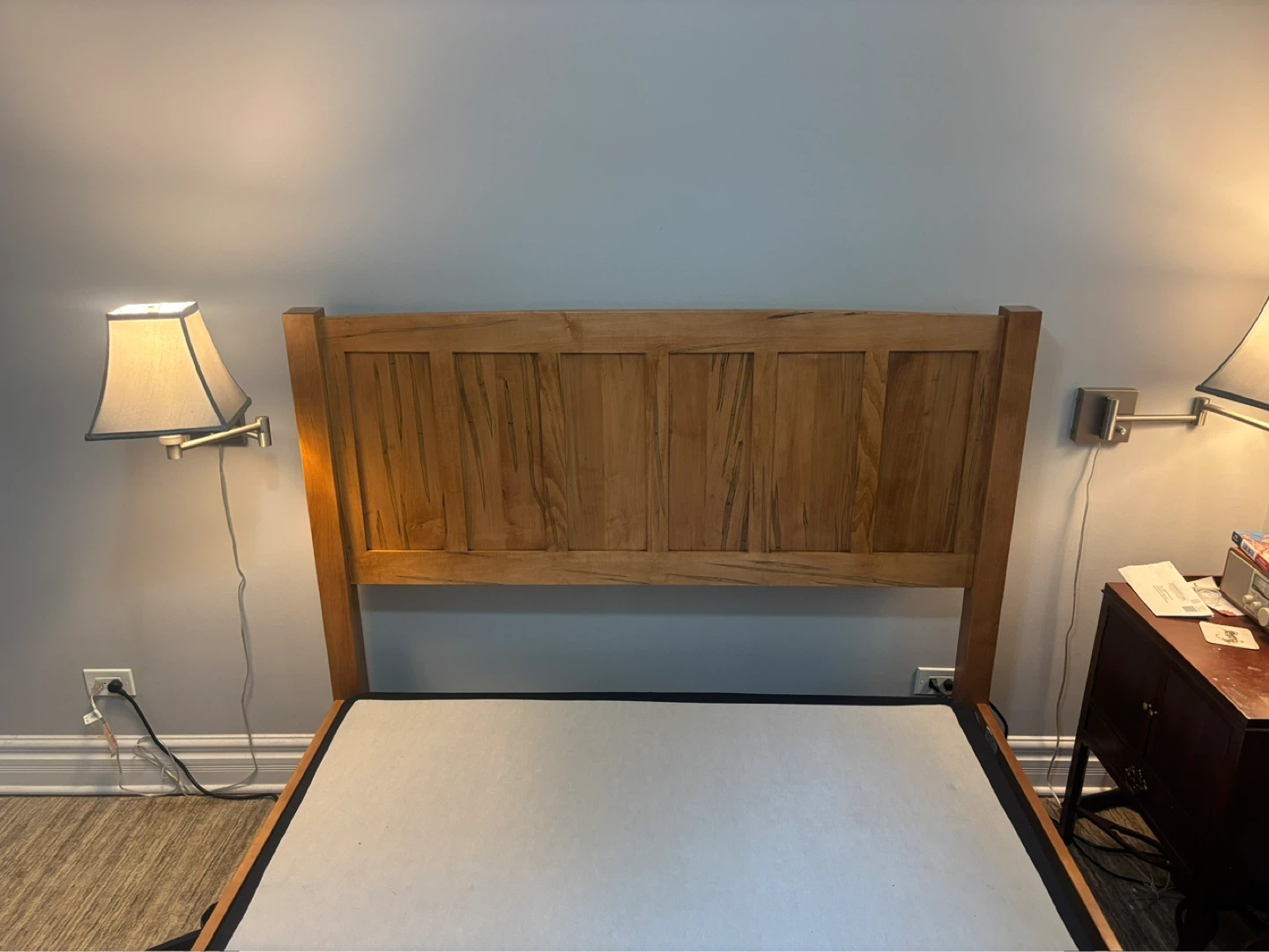 American Calflim Group Queen Panel Bed Headboard