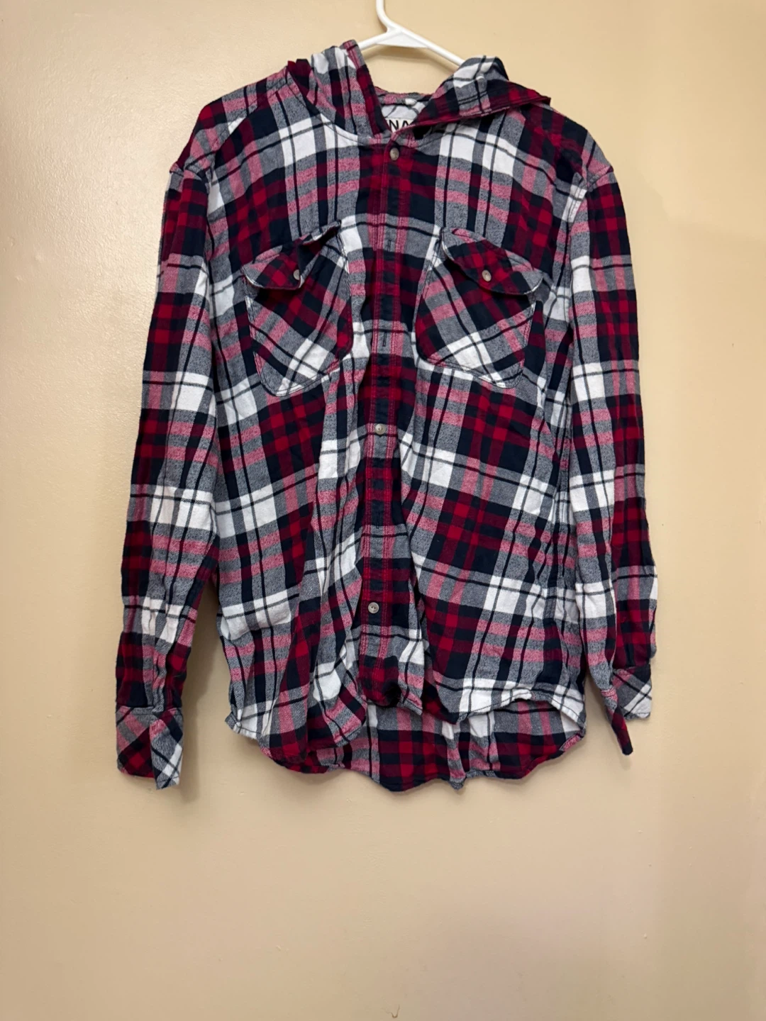 Aritzia TNA Flannel Hoodie {Large}