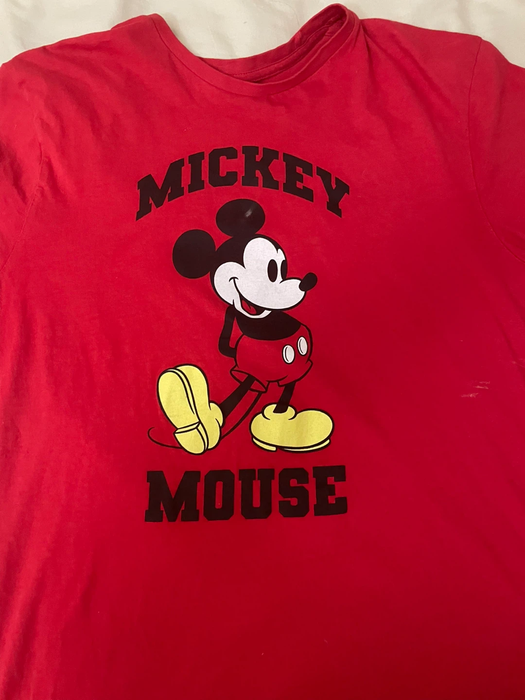 Red Mickey Mouse T-Shirt - photo 3