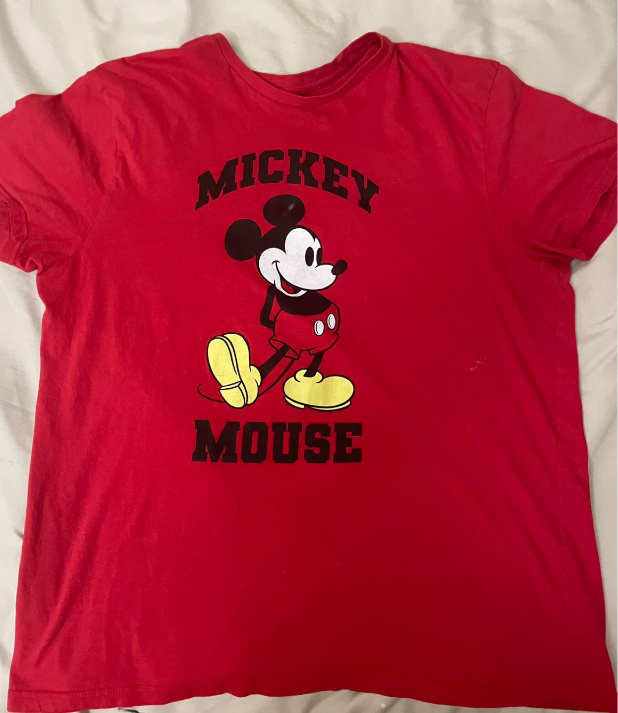 Red Mickey Mouse T-Shirt