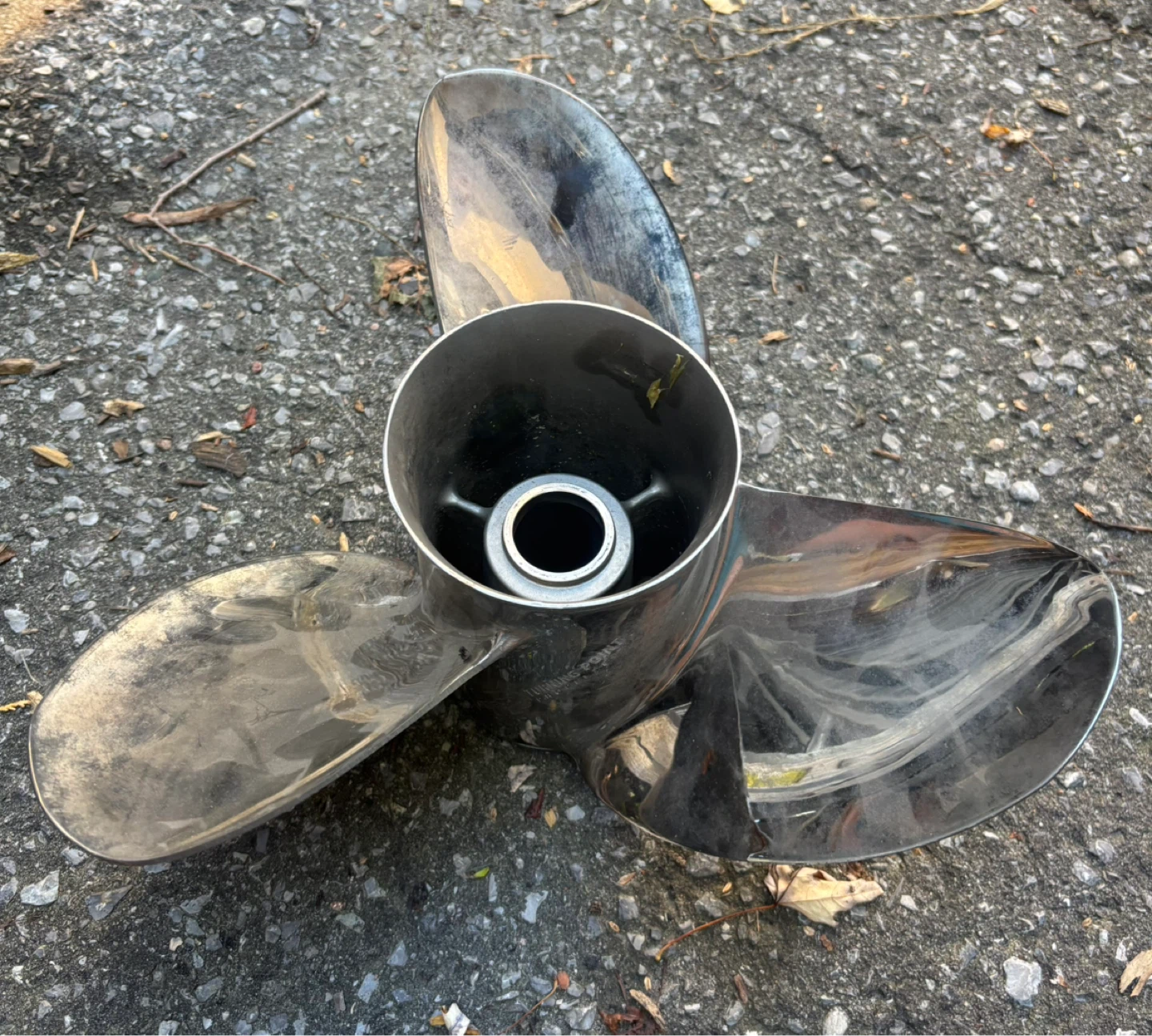 Turning Point Mach 3 Express Stainless Steel Prop