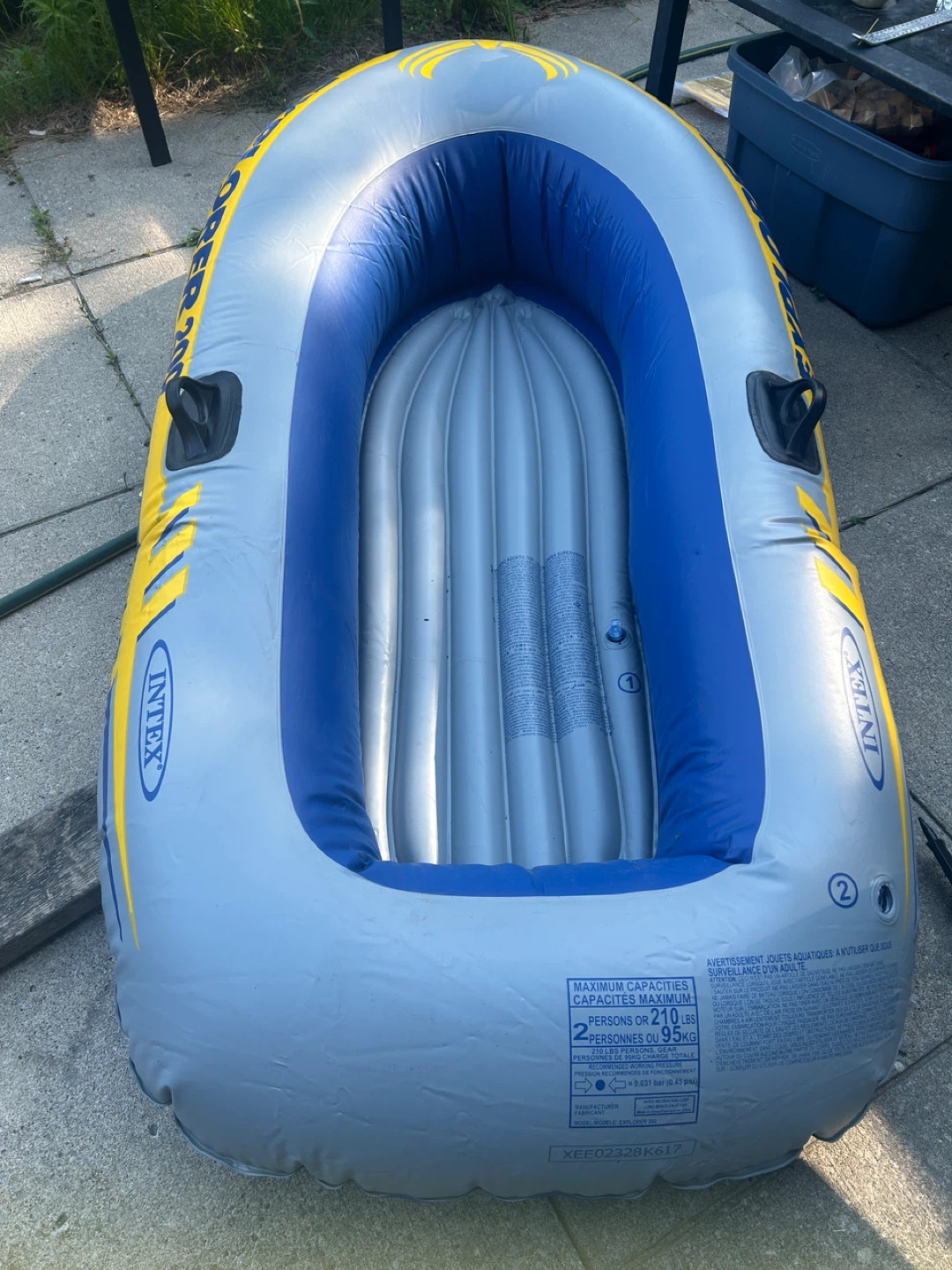 Intex Explorer 200 inflatable Boat
