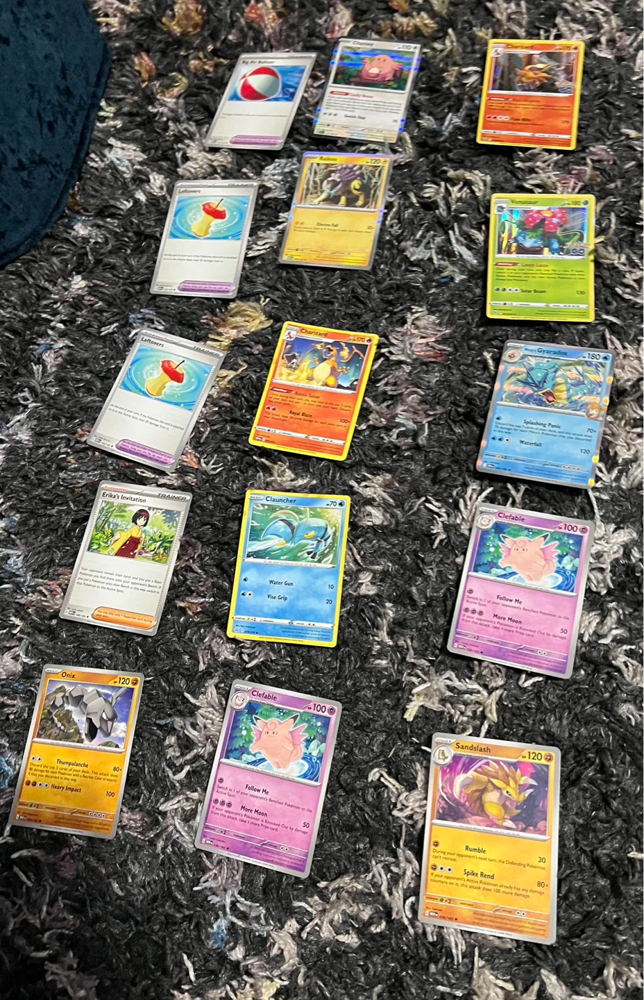Assorted Pokémon Trading Cards