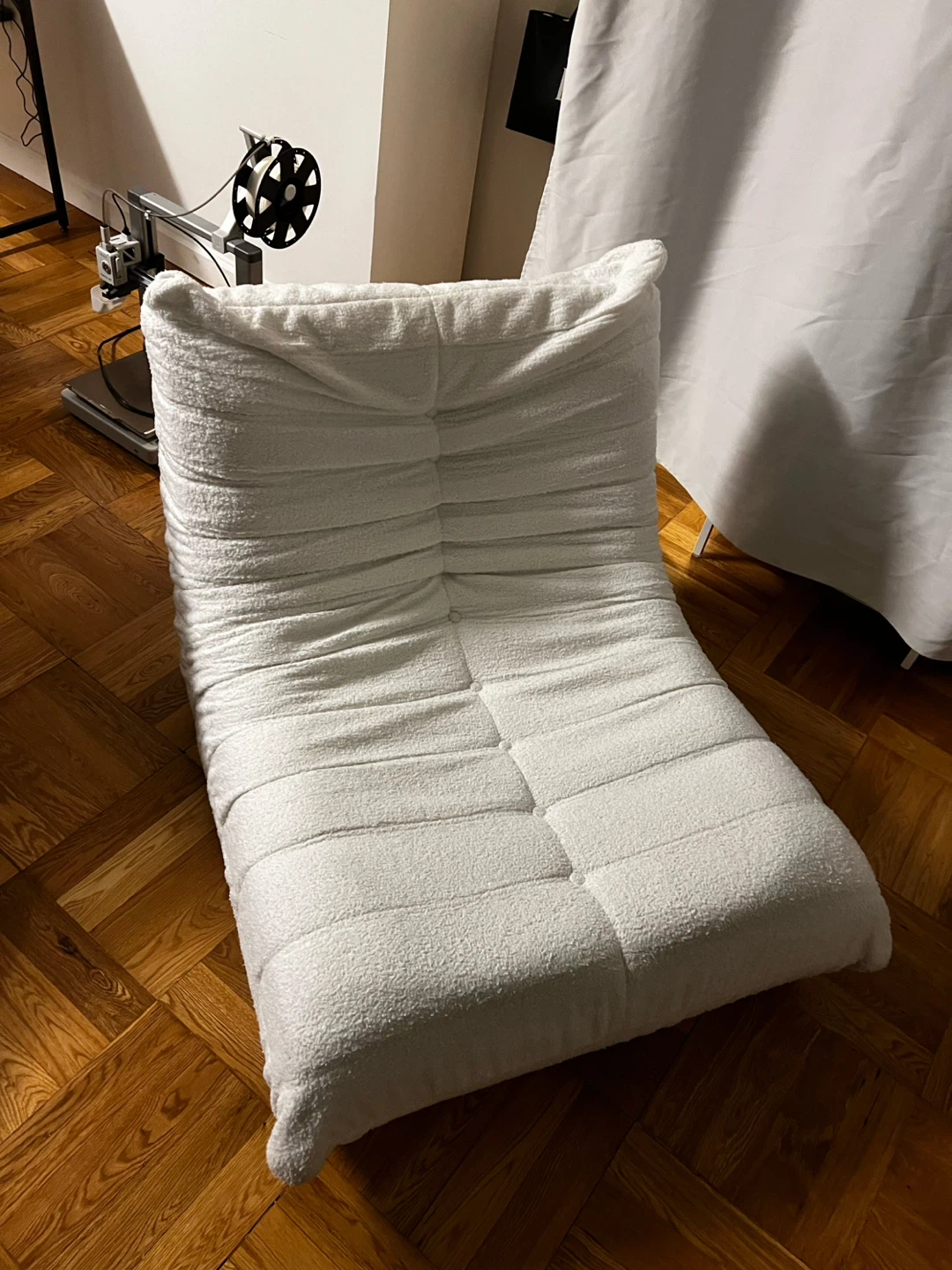 White Togo Single Lazy Couch