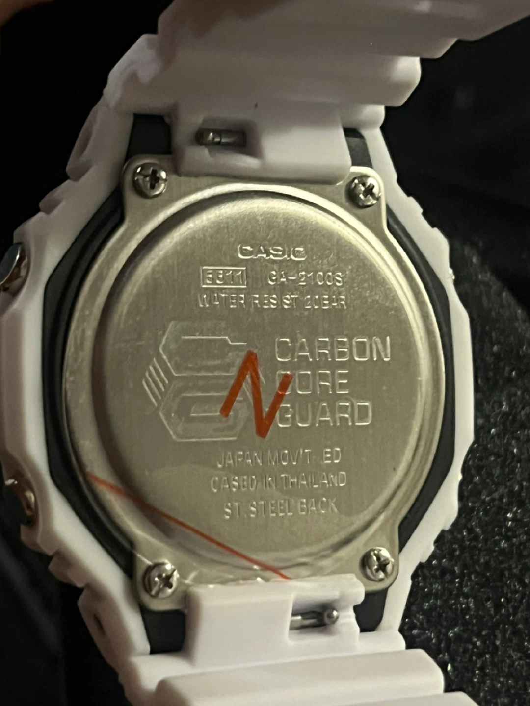Casio G-Shock GA-2100S Watch - White - photo 3
