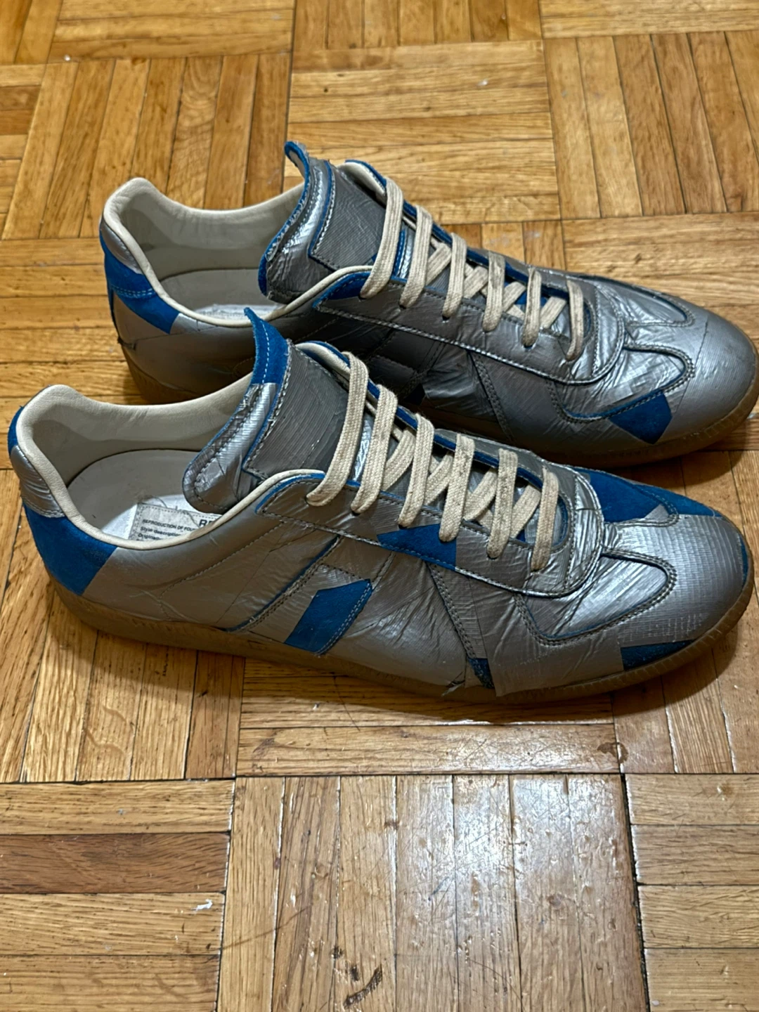 Maison Margiela Replica Sneakers - Silver/Blue - photo 2