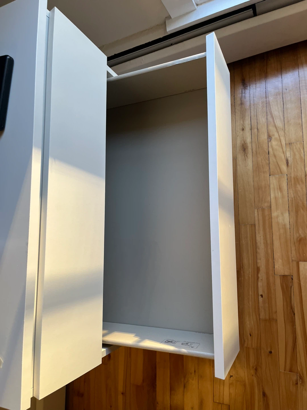 IKEA White 3-Drawer Dresser - photo 4