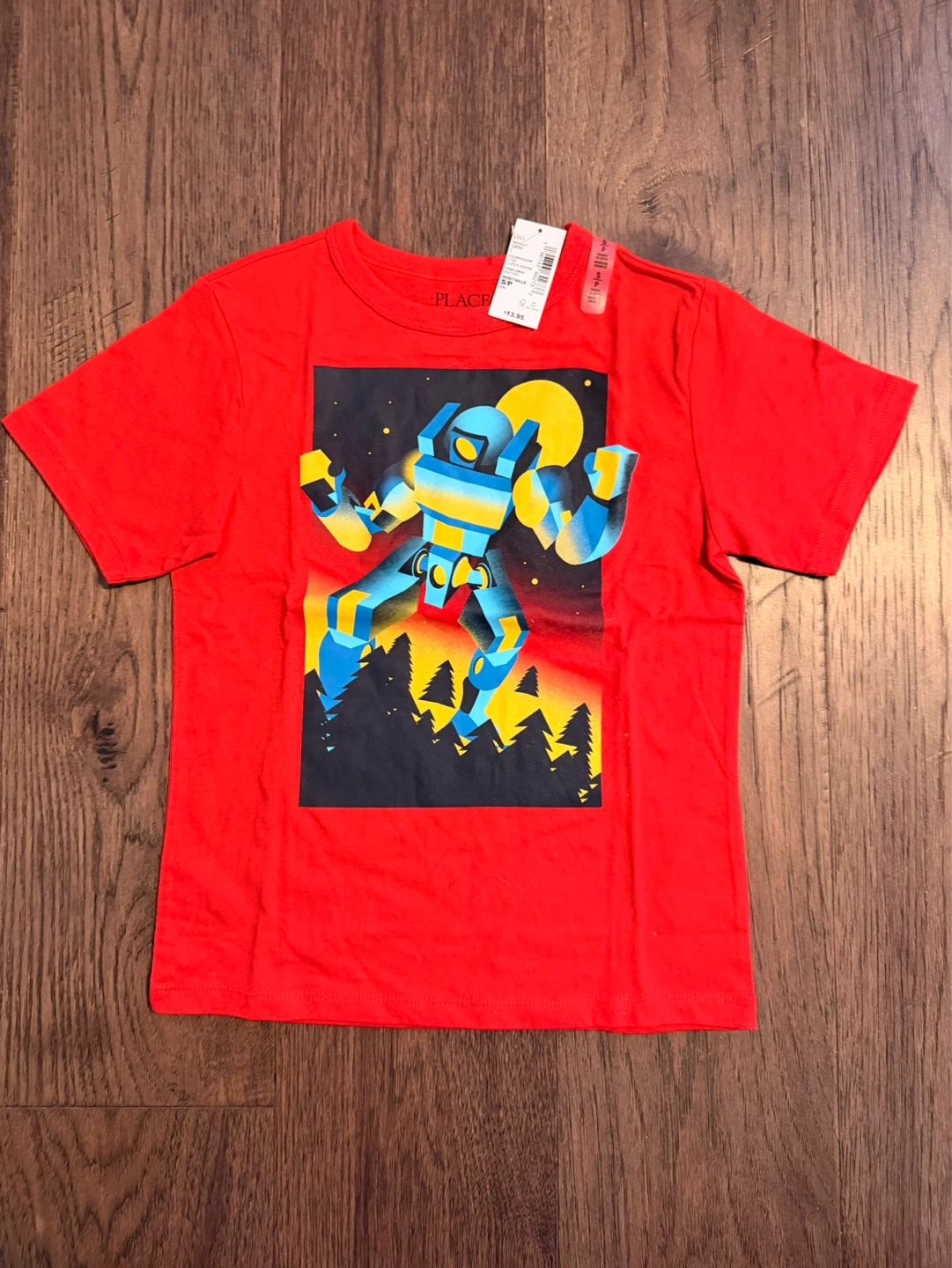 Brand New Kids Size 5-6 Tshirts (Robot & Batman Graphic) - photo 2