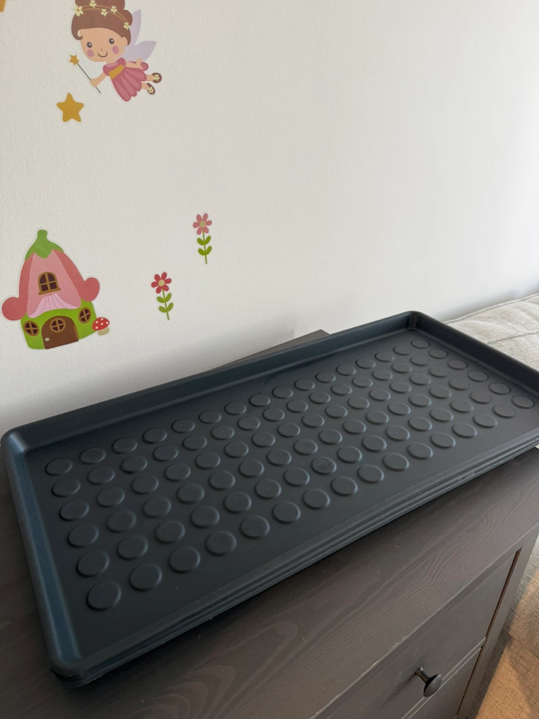 IKEA Grey Rubber Tray 3 ps