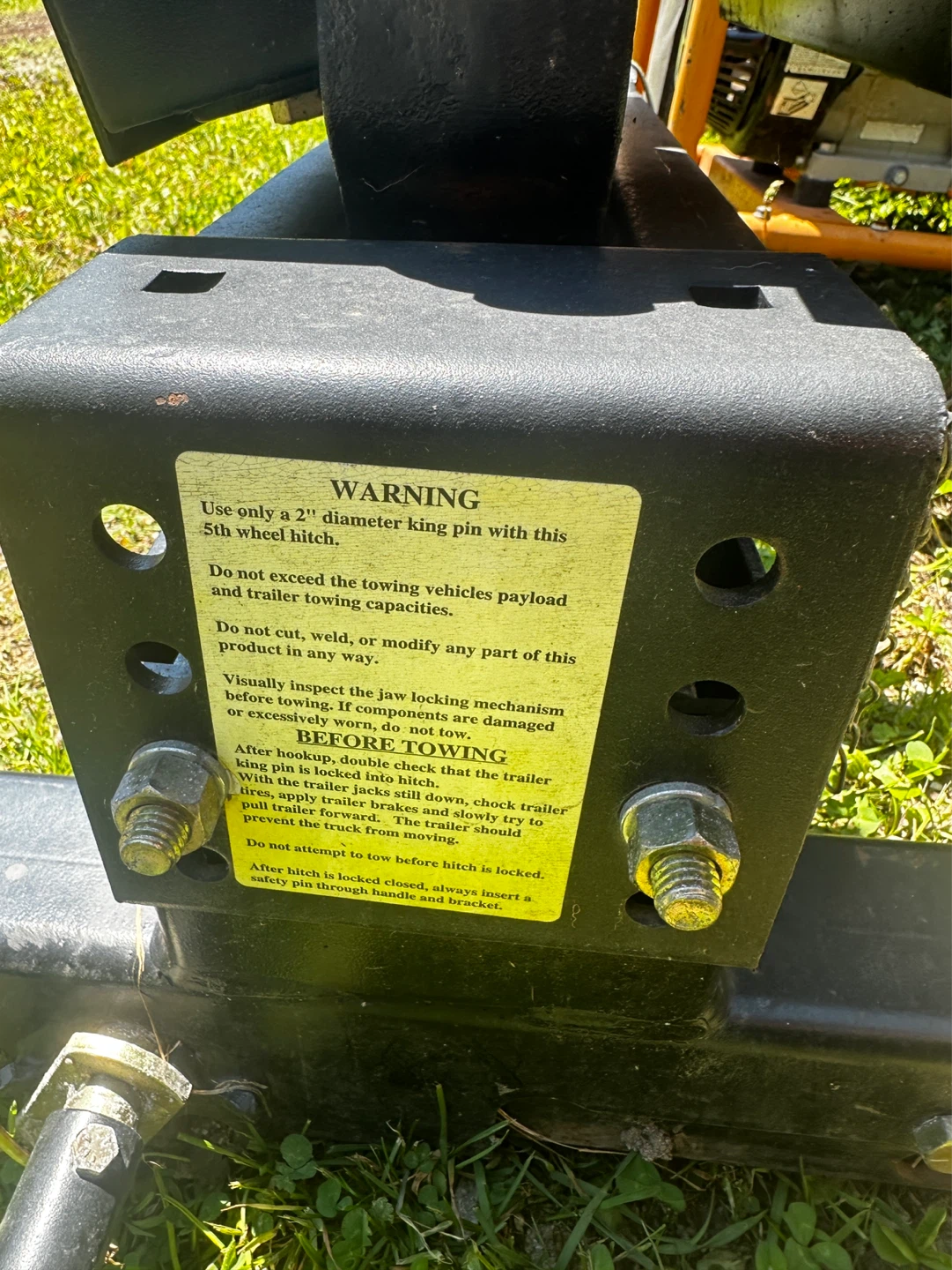 Husky 16K 5th Wheel Hitch - photo 3