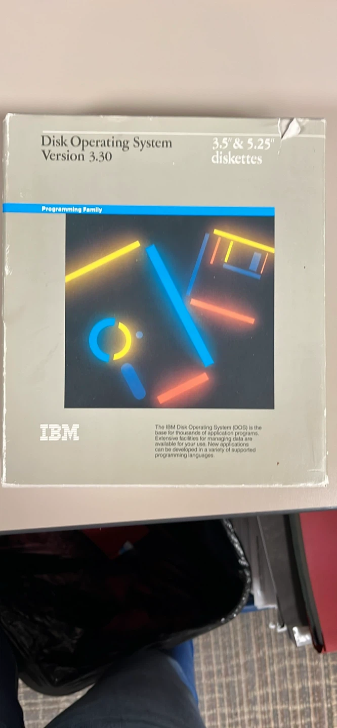 IBM Disk Operating System Version 3.30 Software Reference