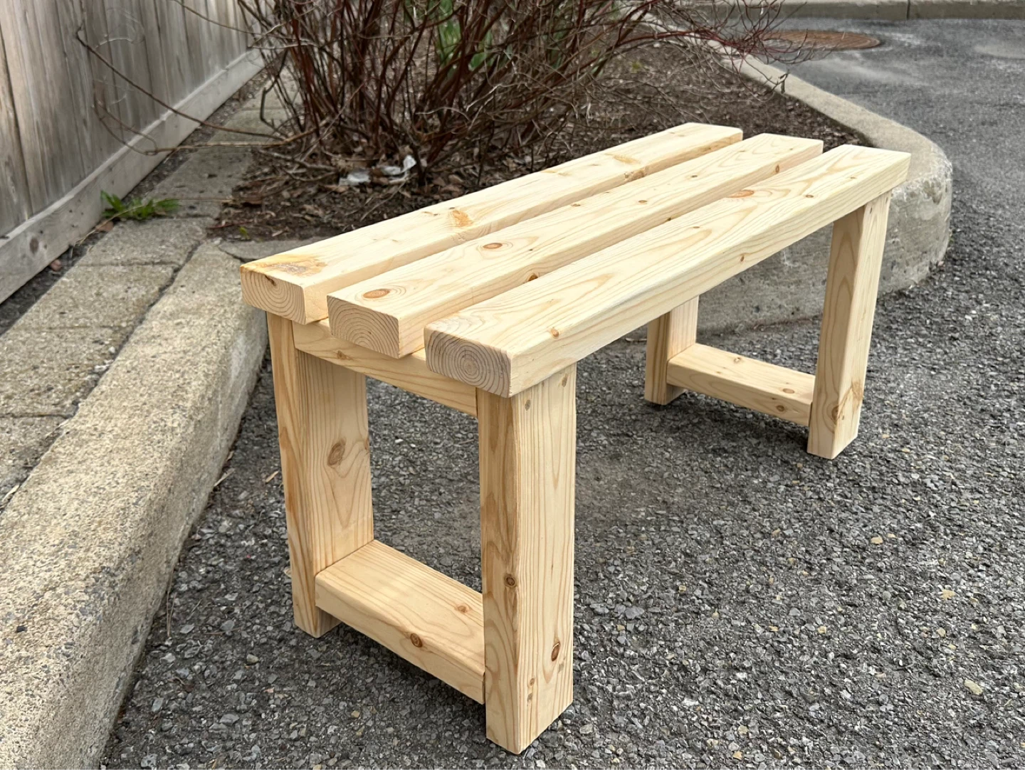 Handmade Entryway Farmhouse Style Bench  (Delivery Available) - photo 3